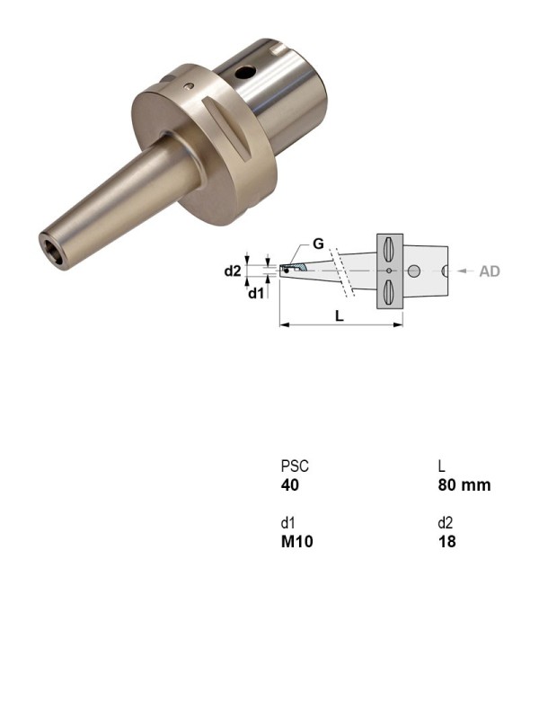 Picture of Canela Tool 18.315.040.10 C4 Boring Bar M10